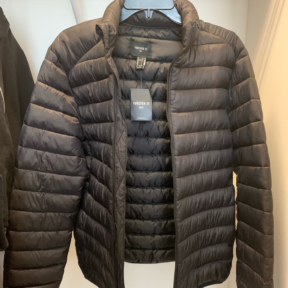 Men’s puffer jacket- Forever 21
